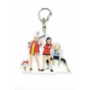 Dan Da Dan Round1 Acrylic Keychain Anime DNDN Characters Promo Japan NEW